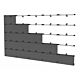 Peerless DS-LEDUNV610-5x5 Black, Silver