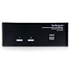 StarTech.com 2 Port DVI VGA Dual Monitor KVM Switch USB with Audio & USB 2.0 Hub