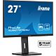iiyama ProLite 27” QHD IPS technology panel with USB hub and 100Hz refresh rate and 150mm height adjustable stand