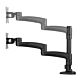B-Tech Flat Screen Desk Mount with Double Arm