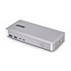 StarTech.com USB4 Docking Station, USB-C 40Gbps, Dual Video HDMI, Up to 2x 4K 60Hz 4:4:4 (RGB) or 2x 4K 120Hz 4:2:2, Multi-Monitor Dock, 6x USB, 2.5GbE, 100W PD