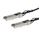 StarTech.com MSA Uncoded Compatible 1m 10G SFP+ to SFP+ Direct Attach Breakout Cable Twinax - 10 GbE SFP+ Copper DAC 10 Gbps Low Power Passive Transceiver ule DAC
