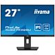 iiyama 27” WQHD IPS technology panel with 150mm height adjustable stand and 100Hz refresh rate