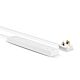 Lindy 2m 4-Way UK Mains Power Extension, White