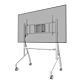 Neomounts FL50-575WH1 TV trolley 65-110" - fast installation - TÜV