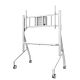 Neomounts FL50-575WH1 TV trolley 65-110" - fast installation - TÜV