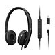 Lenovo 4XD1M39029 headphones/headset Wired Head-band USB Type-C Black