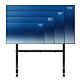 Neomounts FL50-575BL1 TV trolley 65-110" - fast installation - TÜV