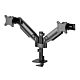 Neomounts DS65S-950BL2 Monitor arm 24-34" - gas spring - Topfix - multi-adjustable - 180°-stop
