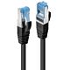 Lindy 47177 networking cable Black 1 m Cat6a S/FTP (S-STP)