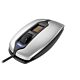 CHERRY MC 4900 Corded Fingerprint Mouse, Silver/Black, USB