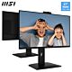 MSI Pro MP275QPDG 27 Inch Monitor, QHD (2560 x 1440), 100Hz, IPS, 1ms, 2x HDMI 2.0b, 1x DP 1.2a input, 1x DP 1.2a output, 1x Type-C (DP alt.) w/ 98W PD, 1x LAN, 4xUSB 5Gbps Type-A, 1x USB 5Gbps Type-B, Built-in Speakers, Webcam, Daisy Chain, HDR Ready, An