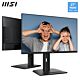 MSI Pro MP275QPG 27 Inch Monitor, QHD (2560 x 1440), 100Hz, IPS, 1ms, 2x HDMI 2.0b, 1x DP 1.2a output, Built-in Speakers, Anti-Glare, Anti-Flicker, Less Blue light, TÜV Certified, VESA, Kensington, 4-way adjustable stand, Black