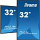 iiyama LH3275HS-B1AG Signage Display Digital signage flat panel 80 cm (31.5") LCD Wi-Fi 500 cd/m² Full HD Black Built-in processor Android 11 24/7