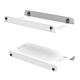 Peerless ACC-CSH2 multimedia cart accessory White Mounting kit