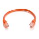 C2G 3m Cat6 550MHz Snagless Patch Cable networking cable Orange U/UTP (UTP)