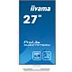iiyama ProLite 27” QHD IPS technology panel with USB hub and 100Hz refresh rate and 150mm height adjustable stand