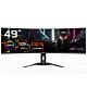GIGABYTE CO49DQ OLED Curved Gaming Monitor - 5120x1440(DQHD), 1800R, 144Hz, 0.03ms, KVM, FreeSync Premium Pro, HDMI 2.1