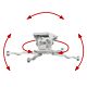 B-Tech SYSTEM 2 - Universal Projector Ceiling Mount with Micro-adjustment