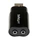 StarTech.com USB Stereo Audio Adapter External Sound Card