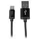 StarTech.com 1 m (3 ft.) USB to Lightning Cable - iPhone / iPad / iPod Charger Cable - High Speed Charging Lightning to USB Cable - Apple MFi  - Black