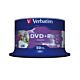 Verbatim DVD+R Wide Inkjet Printable No ID Brand 4.7 GB 50 pc(s)