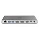 Lindy DST-Pro 5K XT, USB-C Laptop Docking Station with Triple Display (4K) or Single Display (5K) and 100W Pass-Through Charging