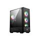 MSI MAG Forge 112R Midi Tower Black, Transparent
