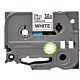 Brother TZE-251 label-making tape Black on white