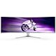 Philips Evnia 8000 49M2C8900/00 computer monitor 124.2 cm (48.9") 5120 x 1440 pixels Dual QHD QD-OLED White