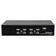 StarTech.com 4 Port USB DisplayPort KVM Switch with Audio