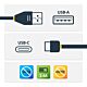 StarTech.com 3ft (1m) Secure Charging Cable – USB-A to USB-C Data Blocker Charge-Only Cable – No-Data Power-Only Charger Cable for Phone/Tablet – Data Blocking USB Protector Adapter Cable