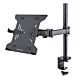 StarTech.com Laptop Desk Mount - Monitor and Laptop Mount - Displays up to 34in (8kg/17.6lb) & Laptops (4.5kg/9.9lb) - Articulating VESA Laptop Tray Arm - Clamp / Gmet Mount