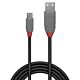 Lindy 0.5m USB 2.0 Type A to Micro-B Cable, Anthra Line