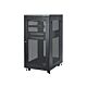 StarTech.com 4-Post 24U Server Rack Cabinet, Lockable 19" Data Rack Cabinet for Computer / AV / IT Equipment, Office / Home Network Rack with Casters & Adjustable Mounting Rails