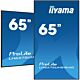 iiyama 65" 4K UHD Professional Digital Signage 24/7 display featuring Android OS, FailOver and Intel® SDM slot
