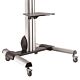StarTech.com TV Cart - Height Adjustable - Lockable Wheels