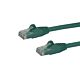 StarTech.com 2m CAT6 Ethernet Cable - Green CAT 6 Gigabit Ethernet Wire -650MHz 100W PoE RJ45 UTP Network/Patch Cord Snagless w/Strain Relief Fluke Tested/Wiring is UL Certified/TIA
