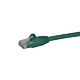 StarTech.com 2m CAT6 Ethernet Cable - Green CAT 6 Gigabit Ethernet Wire -650MHz 100W PoE RJ45 UTP Network/Patch Cord Snagless w/Strain Relief Fluke Tested/Wiring is UL Certified/TIA