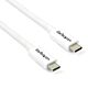 StarTech.com Thunderbolt 3 Cable - 20Gbps - 2m - White - Thunderbolt, USB, and DisplayPort Compatible