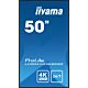 iiyama LH5041UHS-B2AG Signage Display Digital signage flat panel 127 cm (50") LCD 500 cd/m² 4K Ultra HD Black 24/7