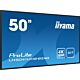 iiyama LH5041UHS-B2AG Signage Display Digital signage flat panel 127 cm (50") LCD 500 cd/m² 4K Ultra HD Black 24/7