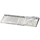 Hama 00113818 equipment dust cover Keyboard dust cover Transparent