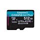 Kingston Technology Canvas Go! Plus 512GB microSDXC Canvas Go Plus 170R A2 U3 V30 Card + ADP