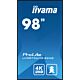 iiyama LH9875UHS-B2AG Signage Display Digital signage flat panel 2.48 m (97.5") LED Wi-Fi 500 cd/m² 4K Ultra HD Black Built-in processor Android 11 24/7