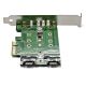 StarTech.com 3-Port M.2 SSD (NGFF) Adapter Card - 1 x PCIe (NVMe) M.2, 2 x SATA III M.2 - PCIe 3.0