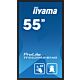 iiyama TF5539AS-B1AG Signage Display Kiosk design 138.7 cm (54.6") LED 435 cd/m² 4K Ultra HD Black Touchscreen Built-in processor Android 11 24/7