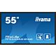 iiyama TF5539AS-B1AG Signage Display Kiosk design 138.7 cm (54.6") LED 435 cd/m² 4K Ultra HD Black Touchscreen Built-in processor Android 11 24/7