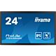 iiyama TF2438MSC-B1 Signage Display Digital A-board 61 cm (24") LED 600 cd/m² Full HD Black Touchscreen