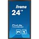 iiyama TF2438MSC-B1 Signage Display Digital A-board 61 cm (24") LED 600 cd/m² Full HD Black Touchscreen